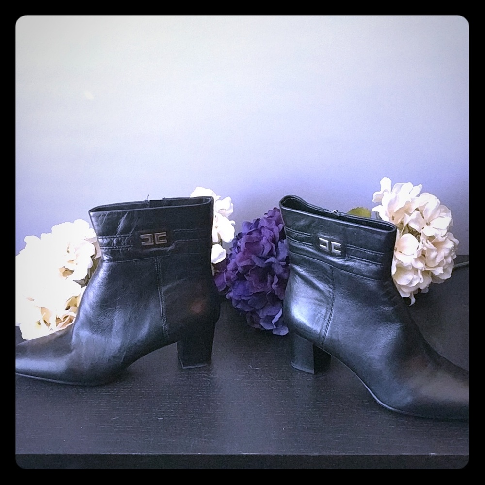 Bandolino Dajuda Black Leather Boots